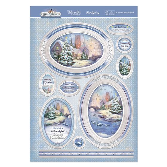 A Winter Wonderland Luxury Topper Set Hunkydory Crafts