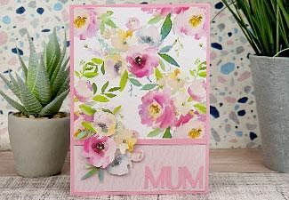 How to Make a Floral Mother's Day Card