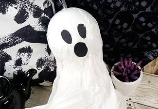 How to Make a Hanging Ghost