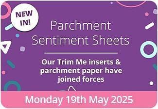 The Craft Show - Parchment Sentiment Sheets