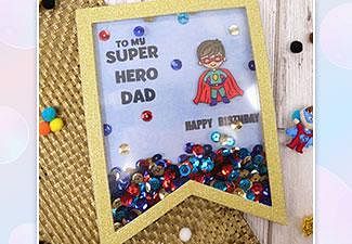How to Make a Fun Sequined Card 