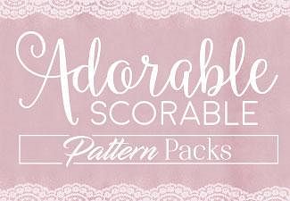 Adorable Scorable Pattern Packs Craft Creations