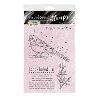 For the Love of Stamps - Watercolour Wings, Long Tailed Tit
