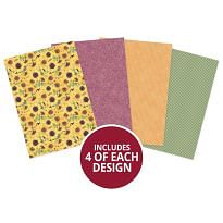 Forever Florals - Sunflower Printed Parchment