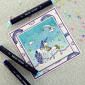 Prism Craft Markers Set 4 - Blues x 6 Pens