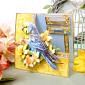 Beautiful Birds Deco-Large Set - Budgie Blossoms