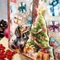 Christmas Dog Tales Decoupage Topper Collection