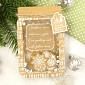 Christmas Perfect Verses Foiled Kraft Paper Pad