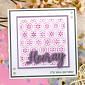 For the Love of Masks - Layering Floral Honeycomb Tiles