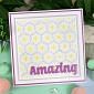 For the Love of Masks - Layering Floral Honeycomb Tiles