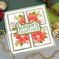 For the Love of Masks - Layering Poinsettias