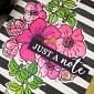 For the Love of Masks - Geranium Bouquet Background Mask