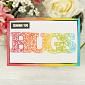 Moonstone Minis - Fancy Floral Initials - U