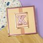 Moonstone Minis - Fancy Floral Initials - K