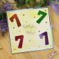 Moonstone Minis - Fancy Floral - Numbers - 7