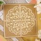 Moonstone Dies - Distressed Doily