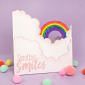 Moonstone Dies - Rainbow & Clouds