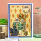 Moonstone Dies - Traditional Argyle Background Panel