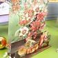 Pop-Up Stepper Card - Festive Florals
