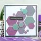 Diamond Sparkles Ombré Shimmer Card