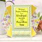 Luxury Shaped Card Blanks & Envelopes - Tall Diamond Edge Card