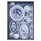 Butterfly Blues Luxury Topper Set
