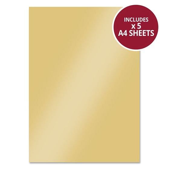 Rich Gold Mirri Card - 5 Sheets