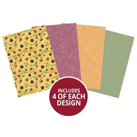 Forever Florals - Sunflower Printed Parchment