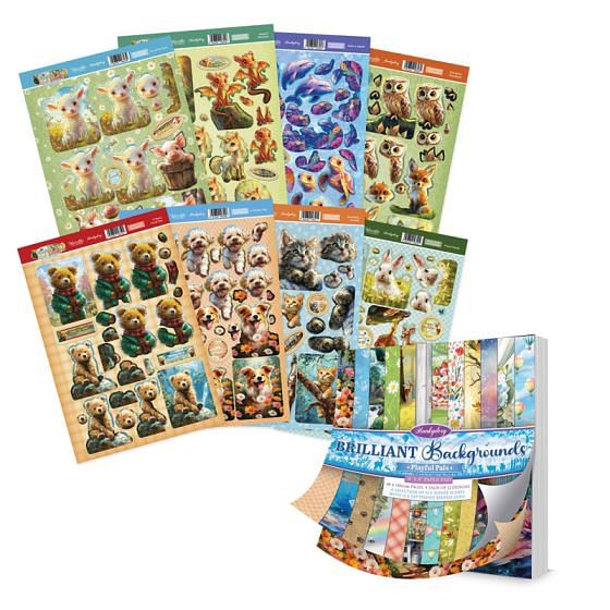 Playful Pals Decoupage Topper Ultimate Collection