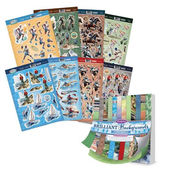 Good Sport Decoupage Topper Ultimate Collection