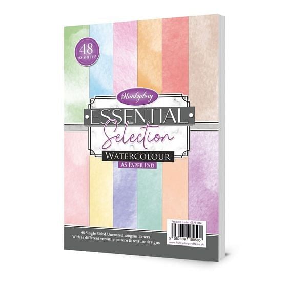 Hunkydory Essential Selection Paper Pad - Watercolour