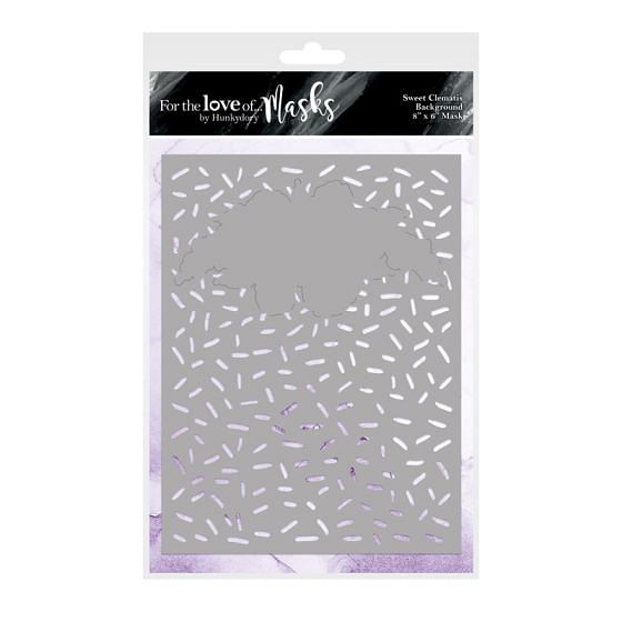 For the Love of Masks - Sweet Clematis Background Mask