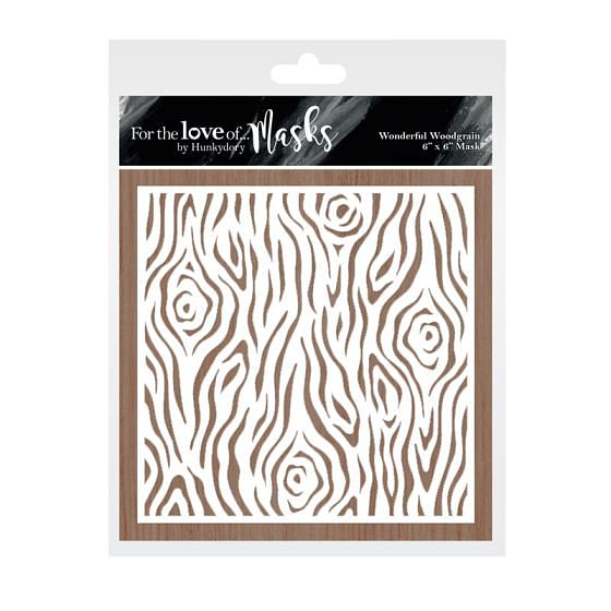 For the Love of Masks - Wonderful Woodgrain