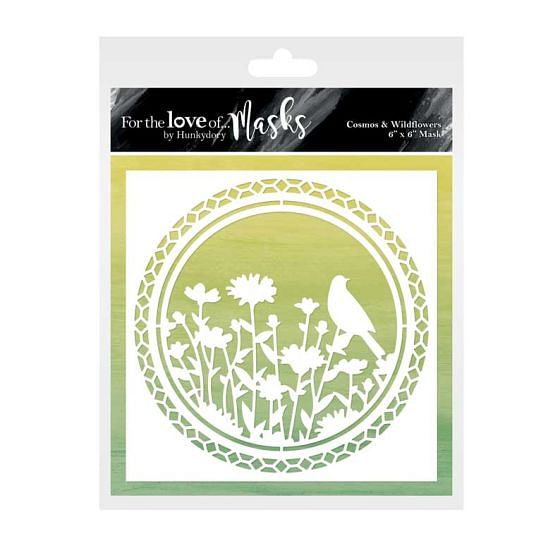 For the Love of Masks - Cosmos & Wildflowers