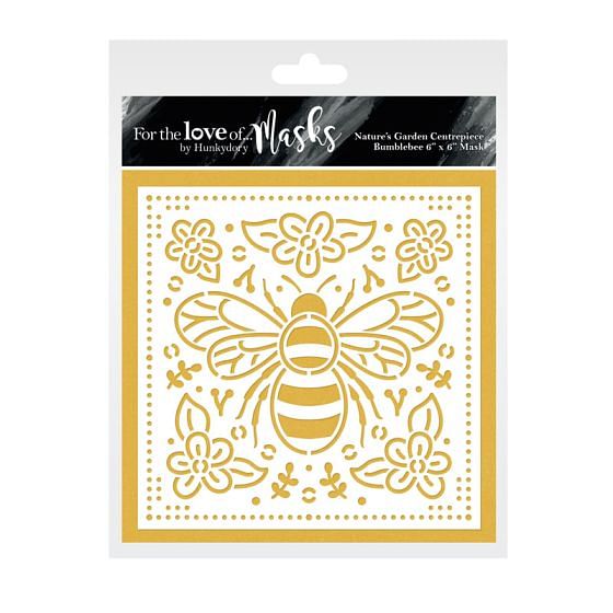 For the Love of Masks - Nature's Garden Centrepiece - Bumblebee