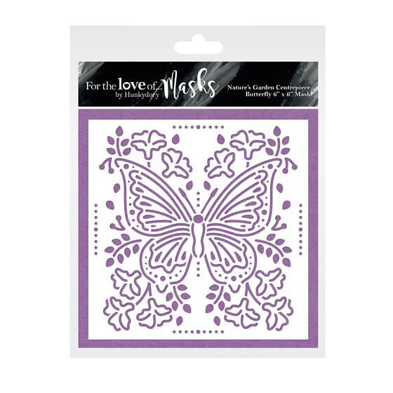 For the Love of Masks - Nature's Garden Centrepiece - Butterfly