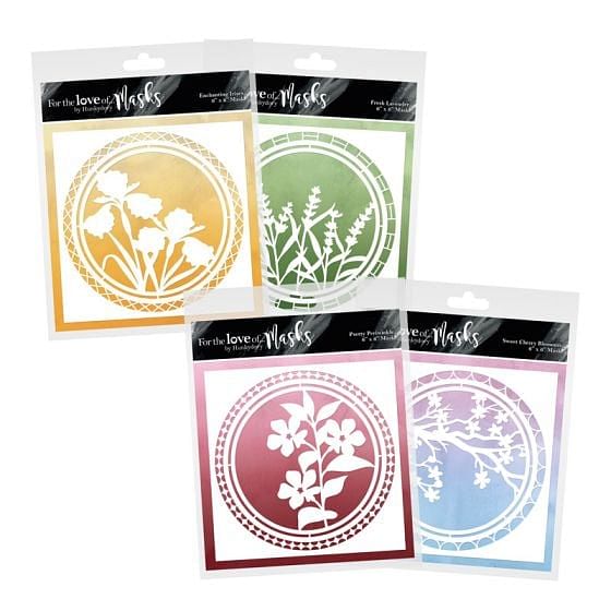 For the Love of Masks - Stunning Silhouette Flowers Ultimate Collection