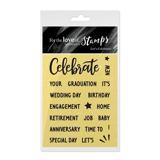 For the Love of Stamps - Let's Celebrate