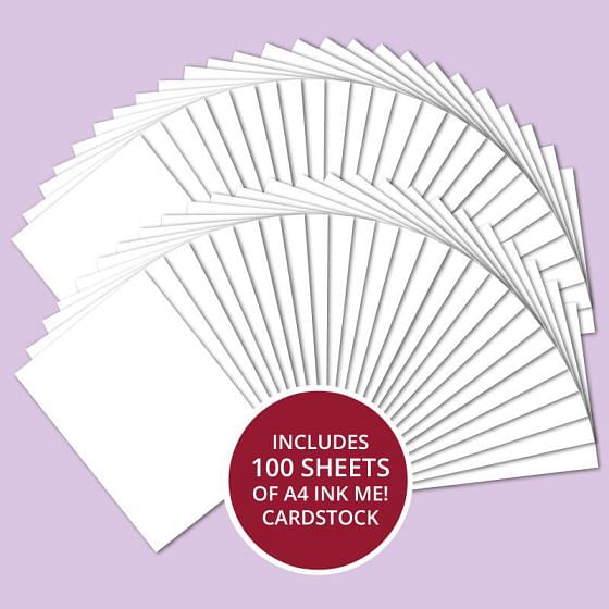 Ink Me! Professional Stamping Card - 100 Sheet Megabuy