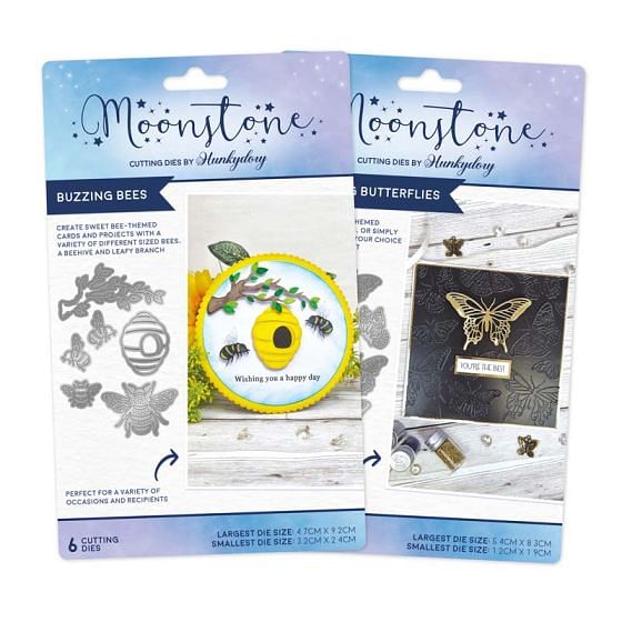 Moonstone Dies - Bees & Butterflies Multibuy