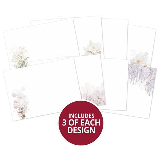Painted Petals Luxury Card Inserts