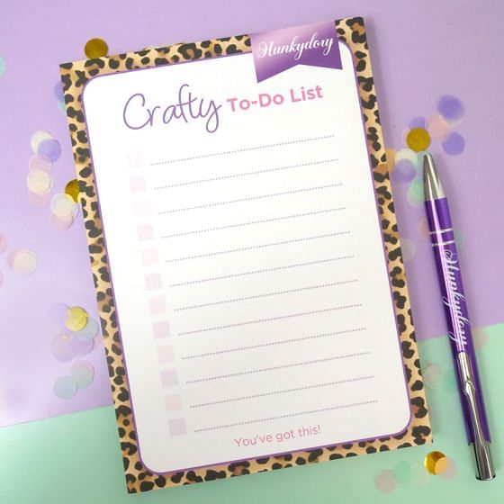 Crafty To-Do List - Animal Print
