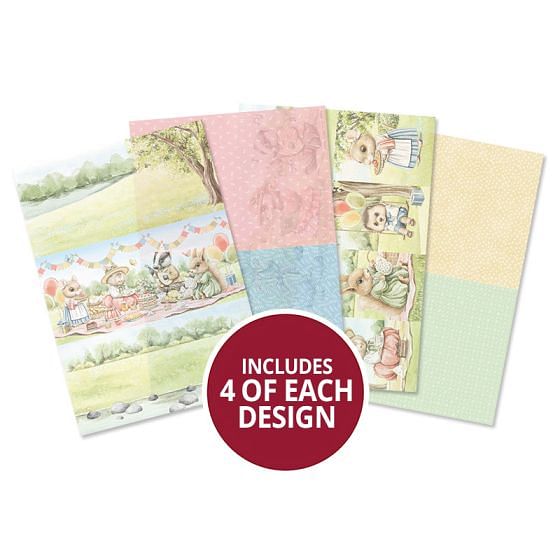 A Woodland Story - By the Riverside Printed Parchment