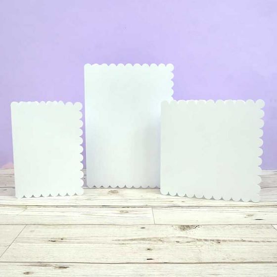 Scalloped-Edge Card Blanks & Envelopes Megabuy
