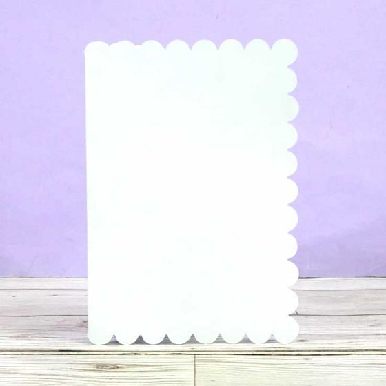 Scalloped-Edge-Edge Card Blanks & Envelopes - A6
