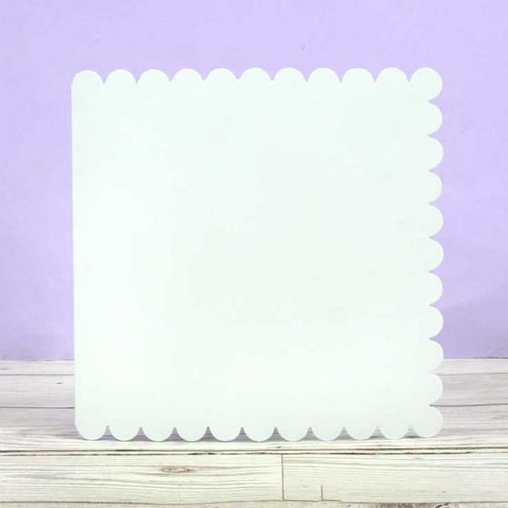 Scalloped-Edge Card Blanks & Envelopes - 6" x 6"