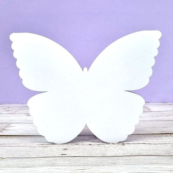 Luxury Shaped Card Blanks & Envelopes - Butterfly