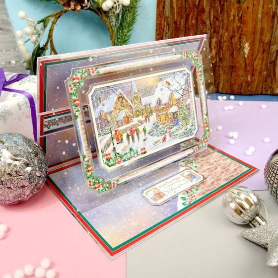 Hunkydory Let It Snow Topper Kollektion - Winterliche Kartenbastelsets Mit Folienprägung