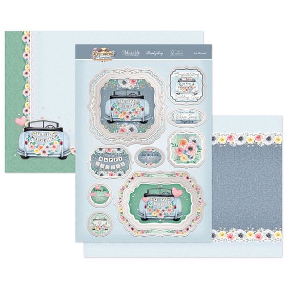 Just Married Luxury Topper Set