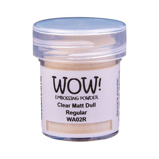 Wow Embossing Powders - Clear Matt Dull - Regular